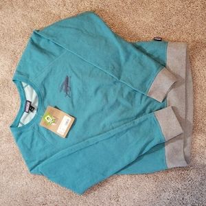 Patagonia Womens flying fish Midnight Crew